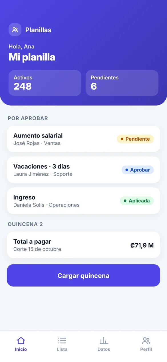 Consulta desde el celular