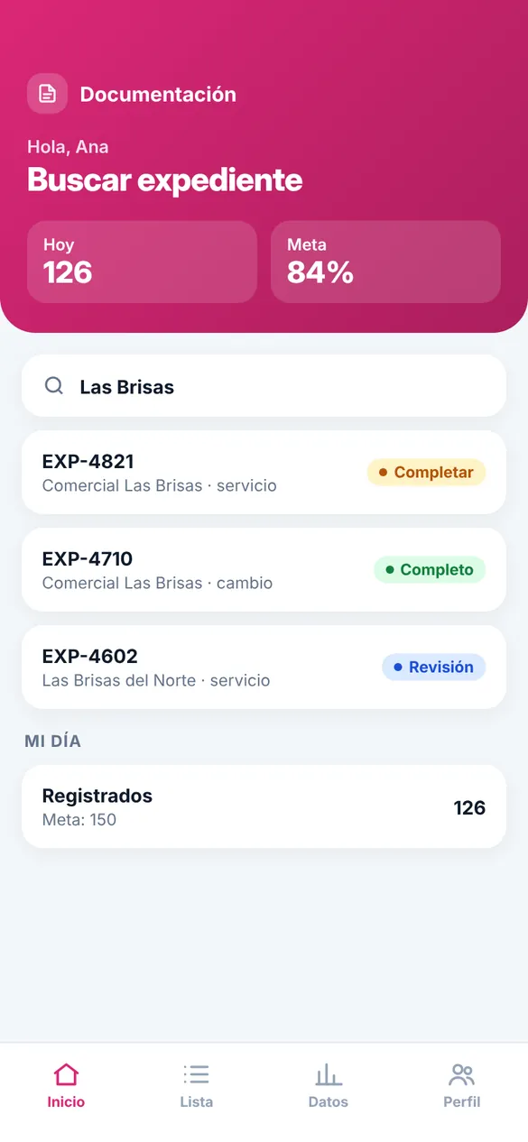 Consulta en el celular